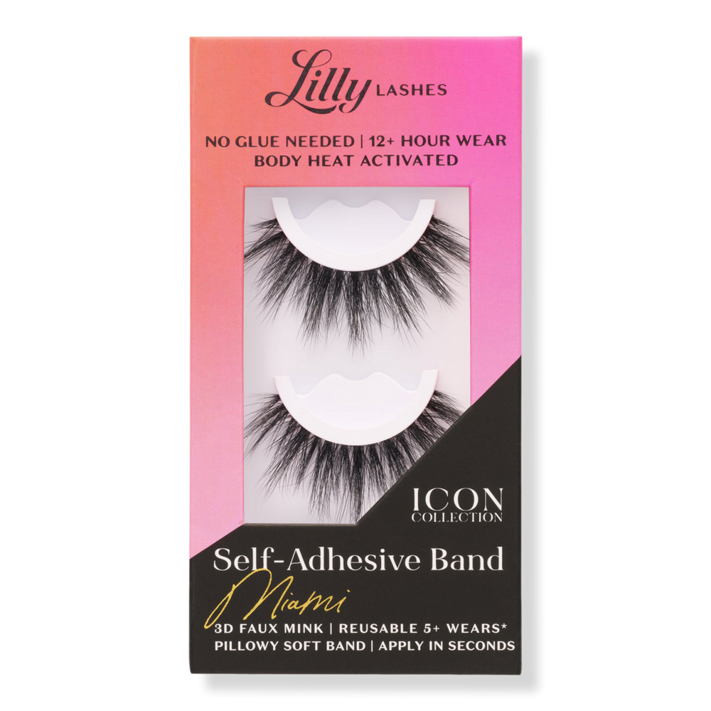 Lilly Lashes Self-Adhesive Icon Lashes - Miami