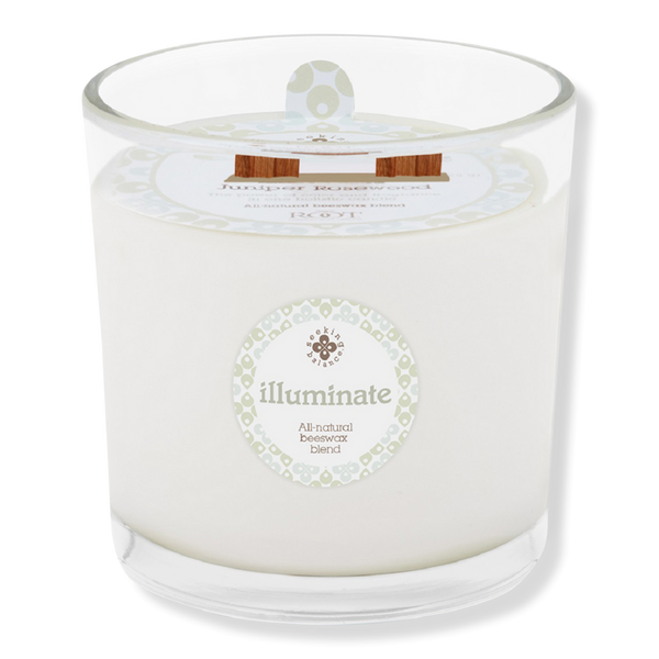 Root Candles Seeking Balance Aromatherapy Candle -Illuminate - Juniper Rosewood #1