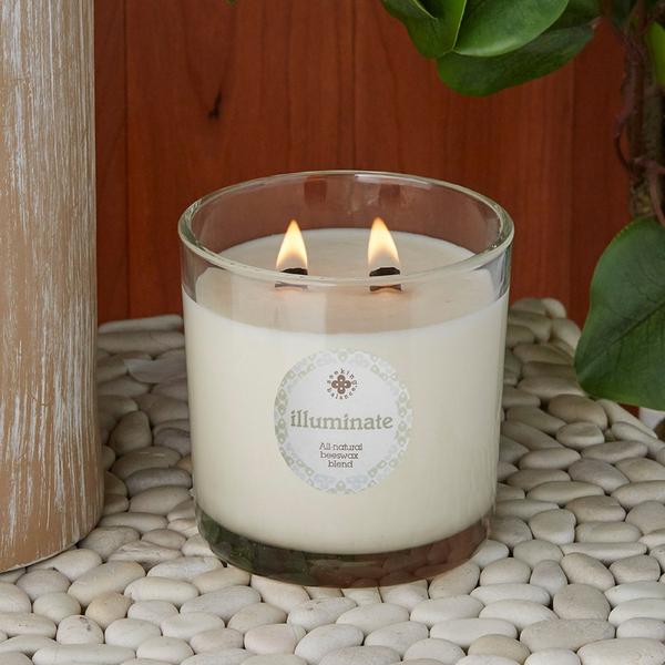 Root Candles Seeking Balance Aromatherapy Candle -Illuminate - Juniper Rosewood #2