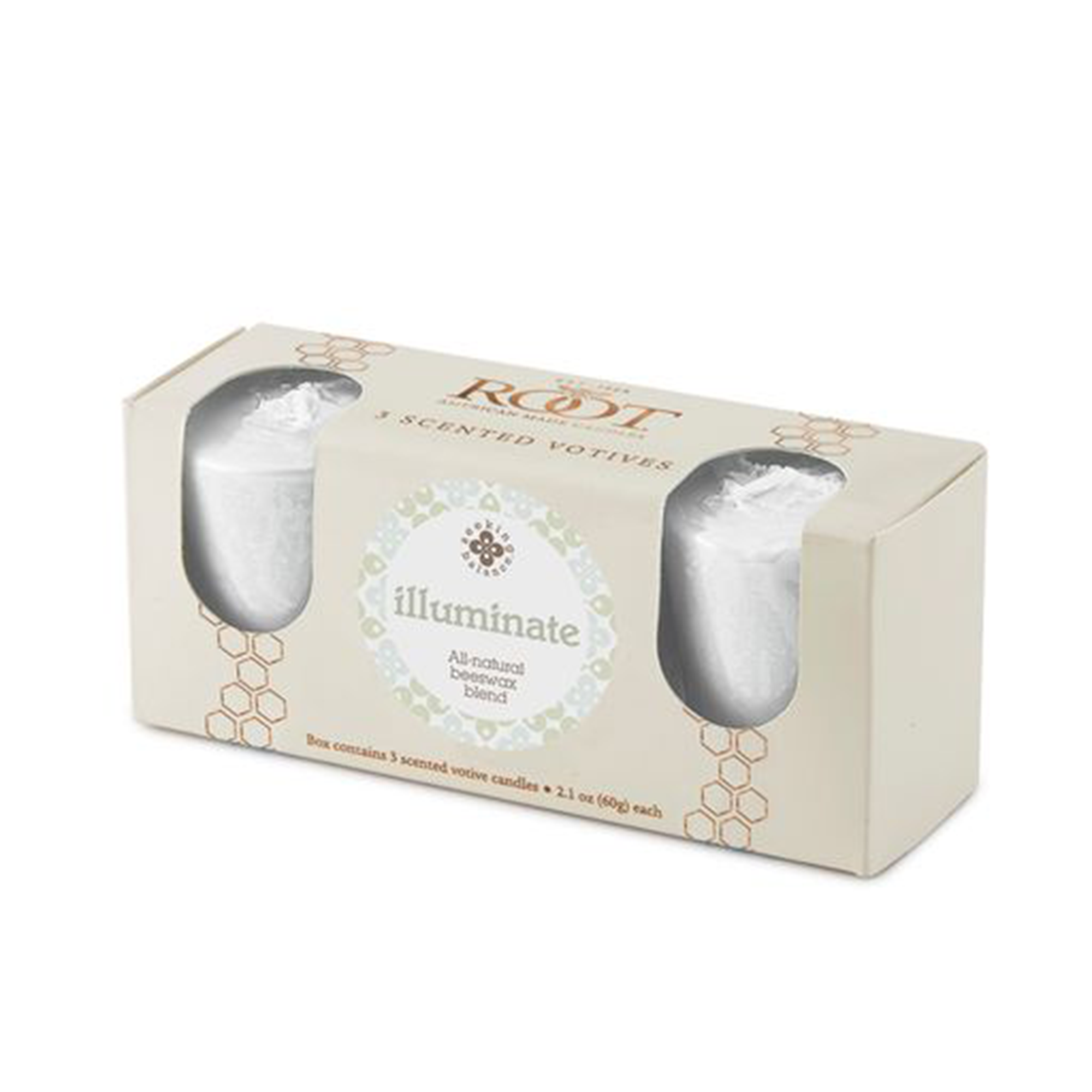 Root Candles Seeking Balance Aromatherapy Candle -Illuminate - Juniper Rosewood #1