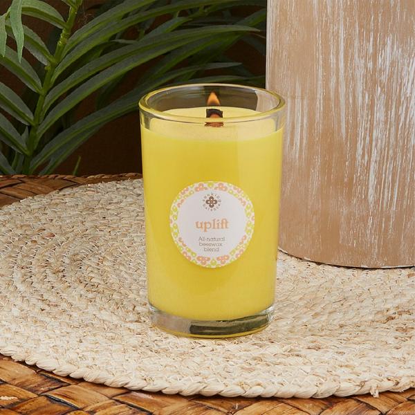 Root Candles Seeking Balance Uplift - Lemon & Bergamot Aromatherapy Candle #2