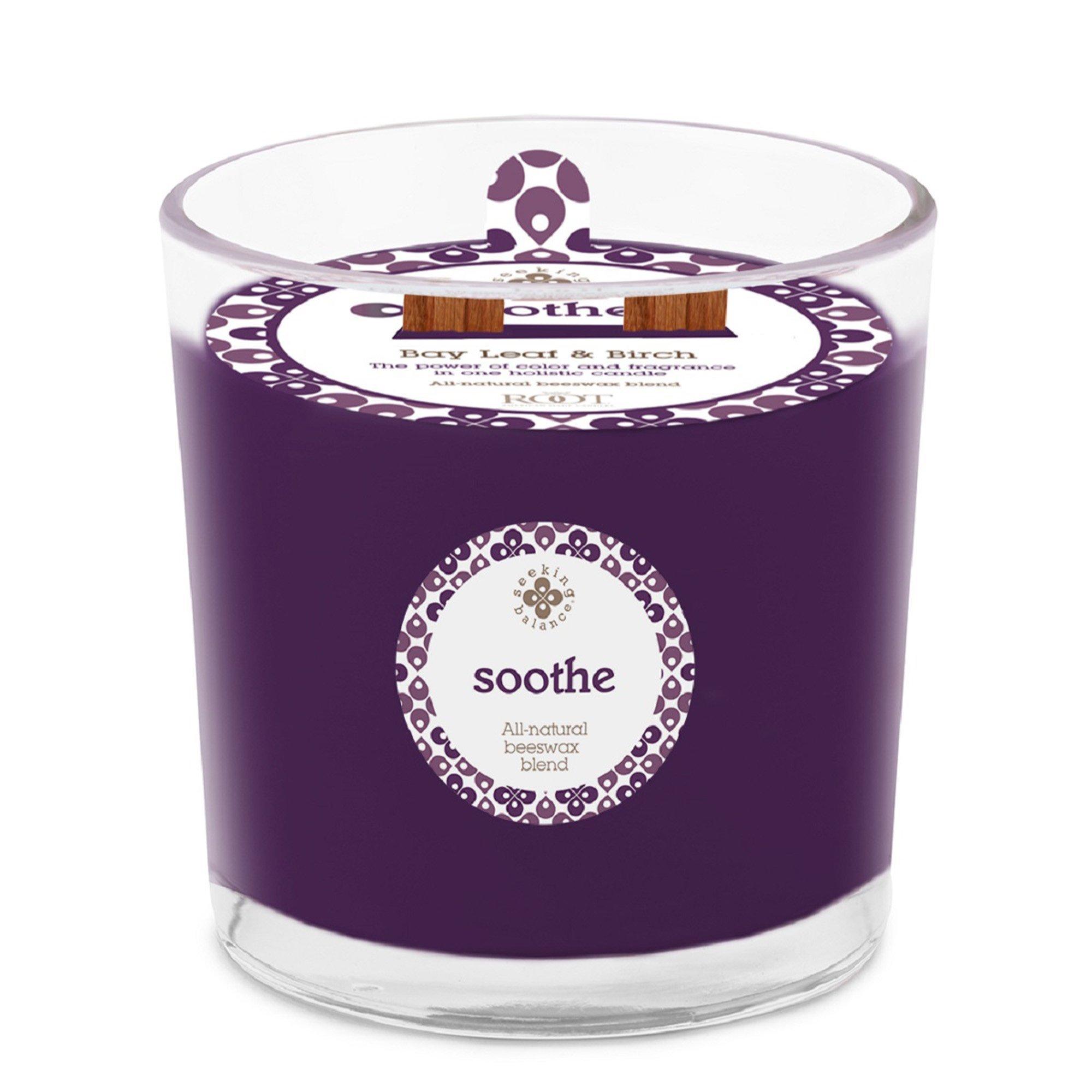 Root Candles Seeking Balance Soothe - Bay Leaf & Birch Aromatherapy Candle #1