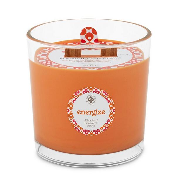 Root Candles Seeking Balance Aromatherapy Candle - Energize - Rosemary Eucalyptus #1