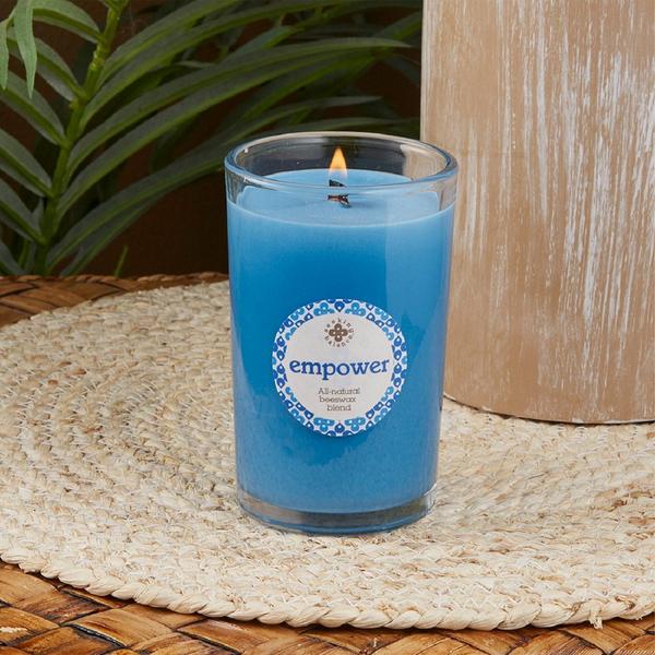 Root Candles Seeking Balance Empower - Lavandin & Patchouli Aromatherapy Candle #2