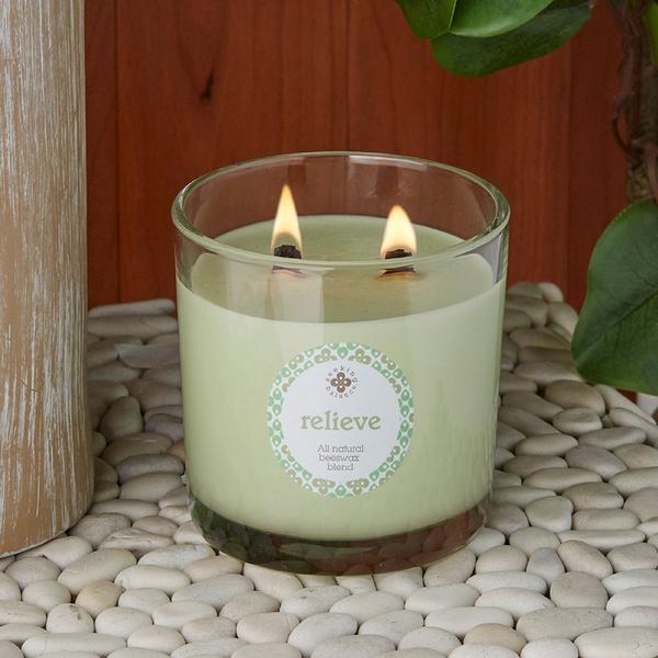 Root Candles Seeking Balance Relieve - Eucalyptus Menthol Aromatherapy Candle #2