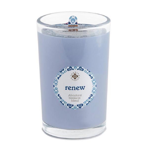 Root Candles Seeking Balance Renew - Seaside Cypress & Cedar Leaf Aromatherapy Candle #1