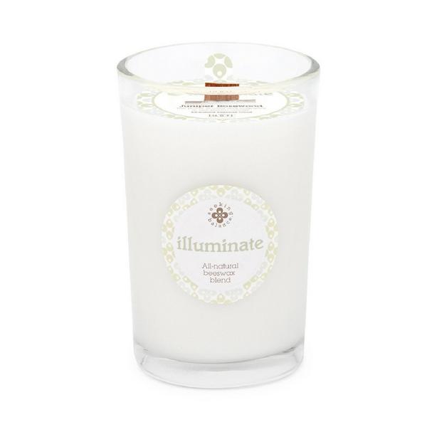 Root Candles Seeking Balance Aromatherapy Candle -Illuminate - Juniper Rosewood #1