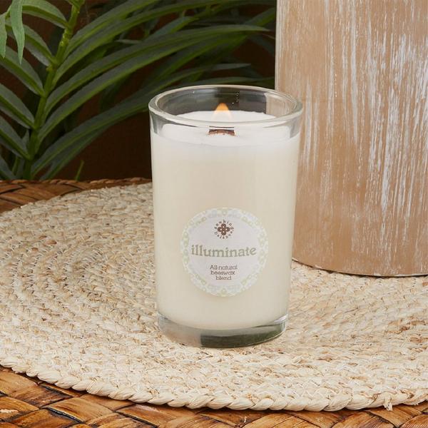 Root Candles Seeking Balance Aromatherapy Candle -Illuminate - Juniper Rosewood #2