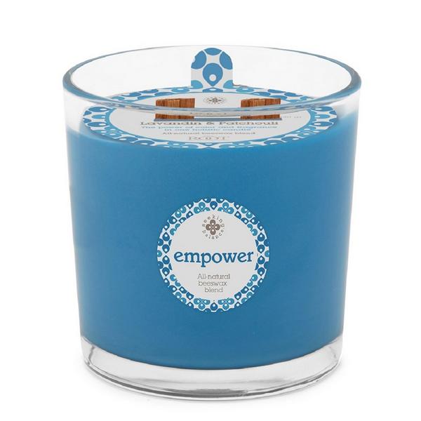 Root Candles Seeking Balance Empower - Lavandin & Patchouli Aromatherapy Candle #1