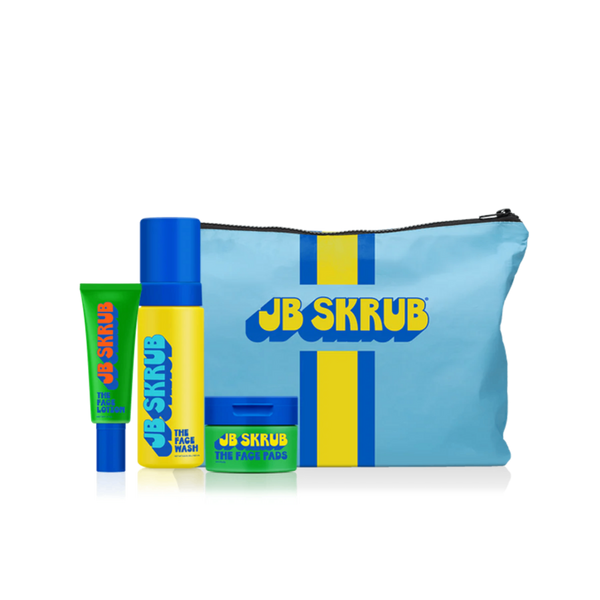 JB Skrub Complete Face Care Set for Tweens and Teens + Limited Time Travel Pouch #1
