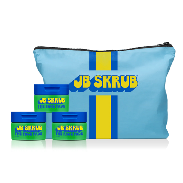 JB Skrub Face Pads Set for Tweens and Teens + Limited Time Travel Pouch #1