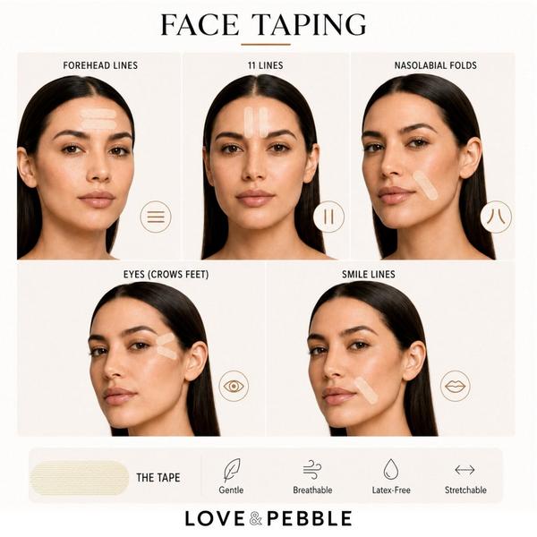 Love & Pebble Beauty Face Tape #7