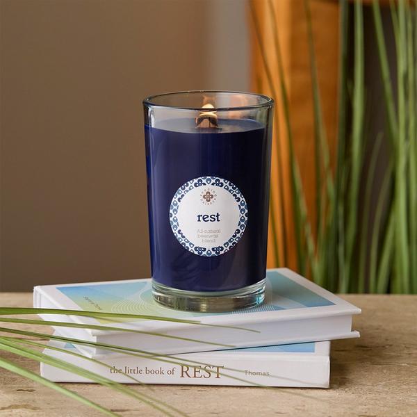 Root Candles Seeking Balance Rest - Chamomile & Eucalyptus Aromatherapy Candle #2
