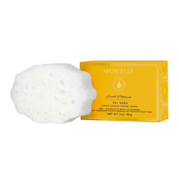 SPONGELLE Daisy Collection Pedi Buffer Sweet Patchouli #1