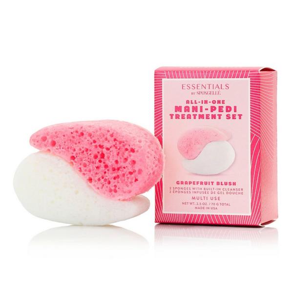 SPONGELLE Essentials by Spongelle Mani Pedi Awaken Set Grapefruit Blush & Green Tea Bliss #2