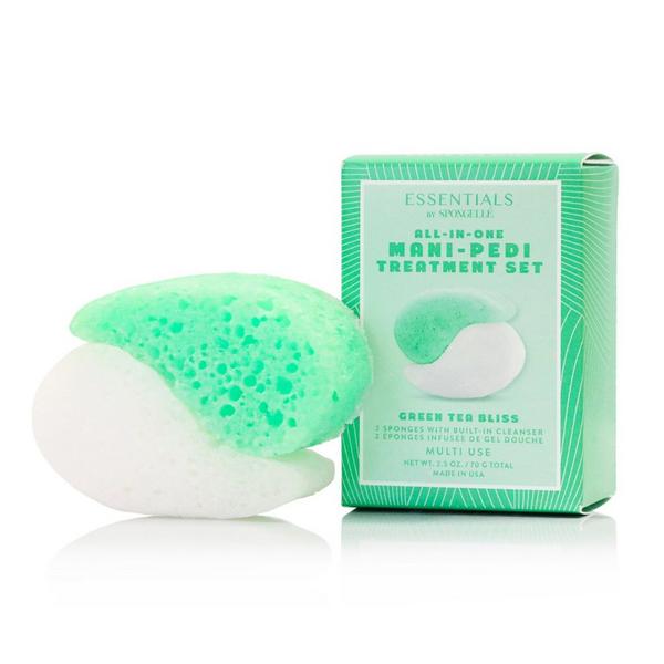 SPONGELLE Essentials by Spongelle Mani Pedi Awaken Set Grapefruit Blush & Green Tea Bliss #5