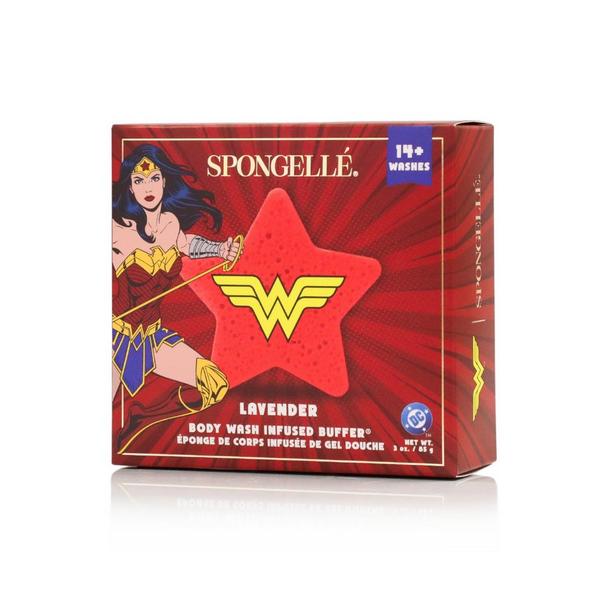 SPONGELLE DC Wonder Woman Body Wash Infused Buffer Lavender #2