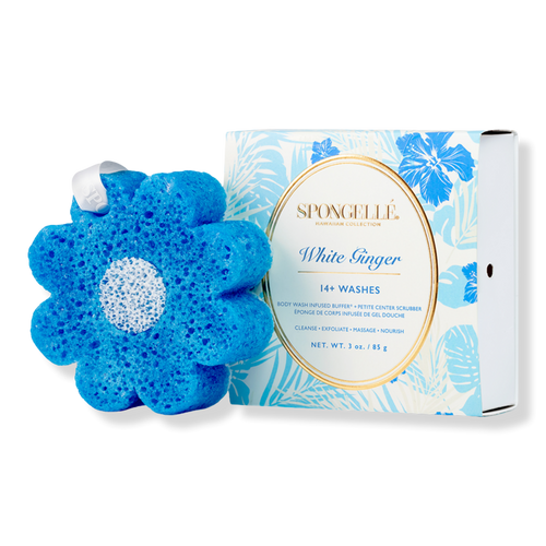 SPONGELLE - Hawaiian White Ginger | Body Wash Infused Buffer