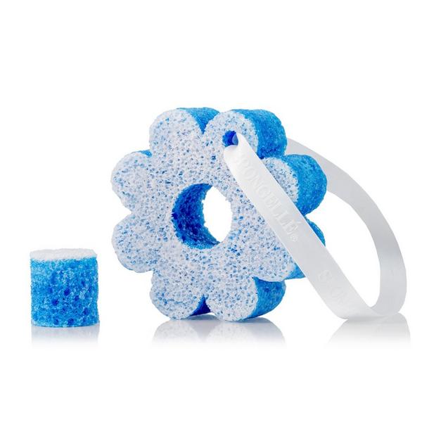 SPONGELLE Hawaiian White Ginger Bath Sponge Built-In Body Wash Shower Loofah Sponge Buffer for Women #4