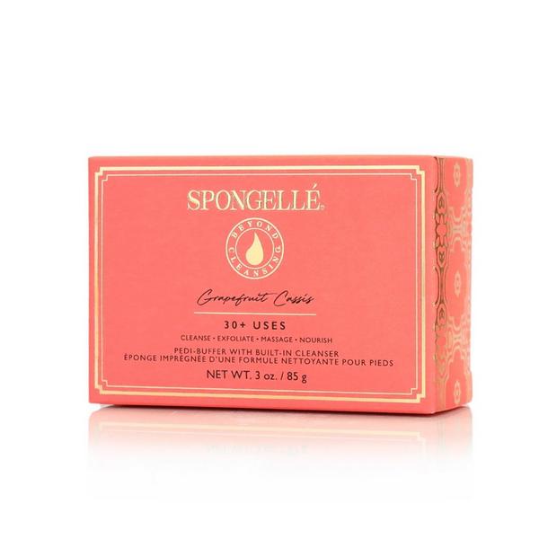 SPONGELLE Daisy Collection Pedi Buffer Grapefruit Cassis #2