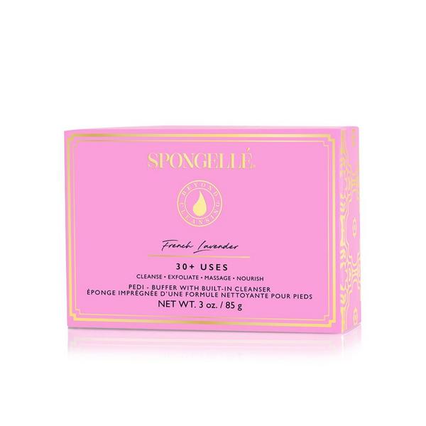 SPONGELLE Daisy Collection Pedi Buffer French Lavender #2