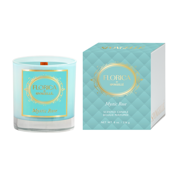 SPONGELLE Florica Collection Hand Poured Candle Mystic Rose #1