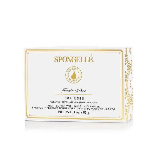 SPONGELLE Spongellé Freesia Pear Pedi Buffer | Exfoliating Foot Scrub | 30+ Uses #2
