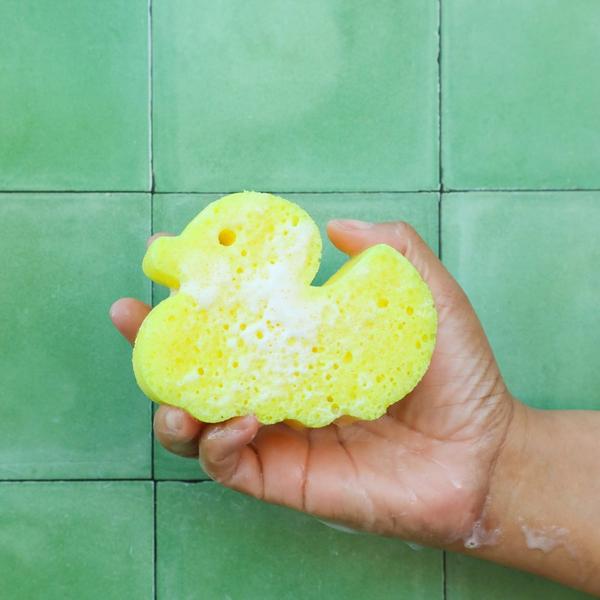 SPONGELLE Spongellé Danny DuckFarm Animals Body Buffer | Kids Body Wash Infused Buffer #4