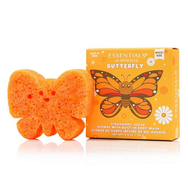 SPONGELLE Essentials by Spongelle Flutter Pals - Duck & Butterfly #3