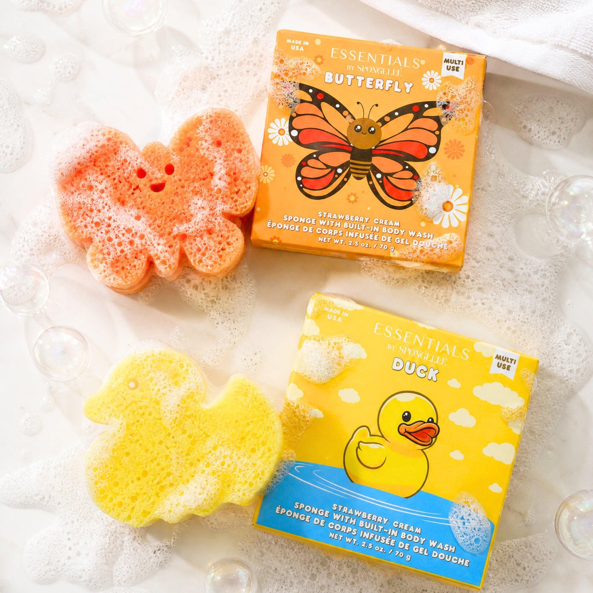 Essentials by Spongelle Flutter Pals - Duck & Butterfly - thumbnail 4