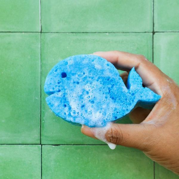SPONGELLE Walter Whale Sea Animals Body Buffer | Kids Body Wash Infused Buffer #4