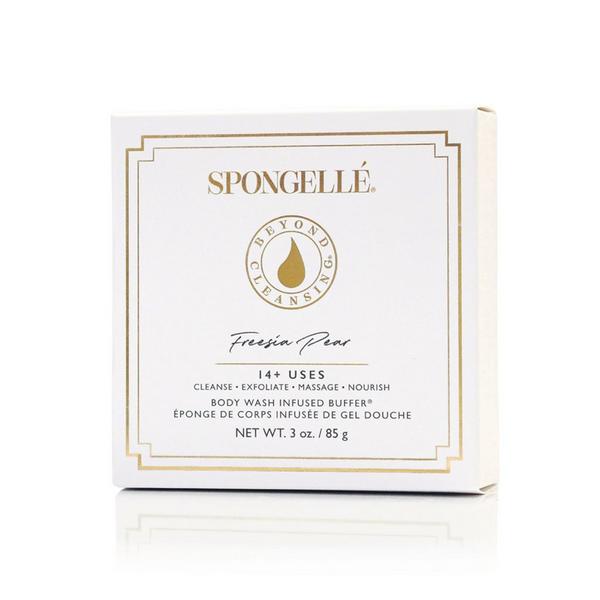 SPONGELLE Daisy Collection Boxed White Flower Freesia Pear #2