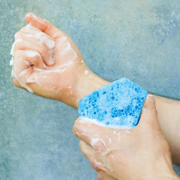 SPONGELLE DC Superman™ Citrus Body Buffer | Body Wash Infused Buffer #6