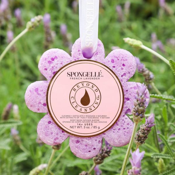SPONGELLE French Lavender Wild Flower Body Buffer | Body Wash Infused Buffer #3