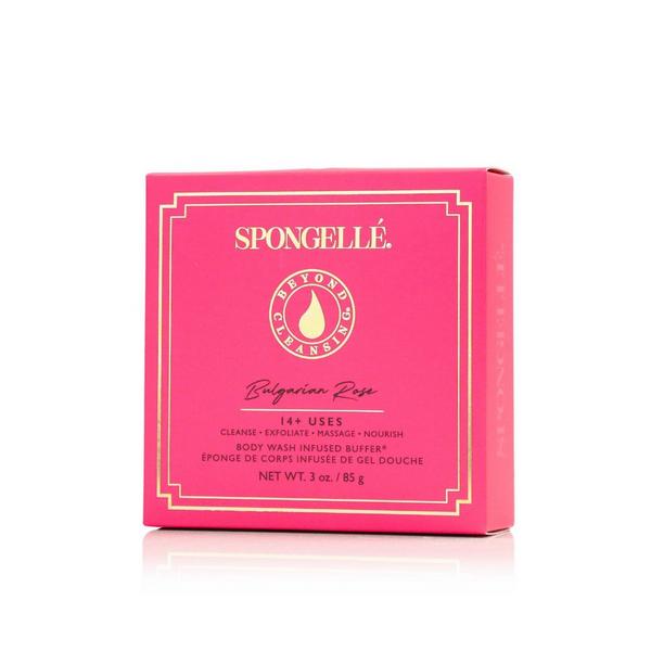 SPONGELLE Spongellé Bulgarian Rose Boxed Flower Body Buffer | Body Wash Infused Buffer #3