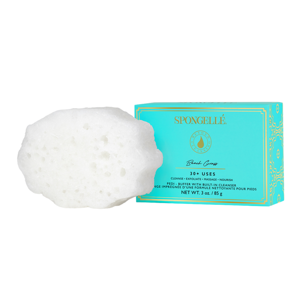 SPONGELLE Daisy Collection Pedi Buffer Beach Grass #1