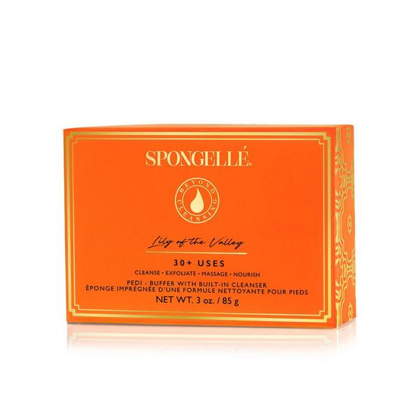 SPONGELLE Daisy Collection Pedi Buffer Lily Of The Valley #2