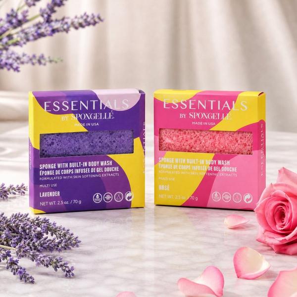 SPONGELLE Essentials by Spongelle Floral Bundle - Lavender & Rose #4