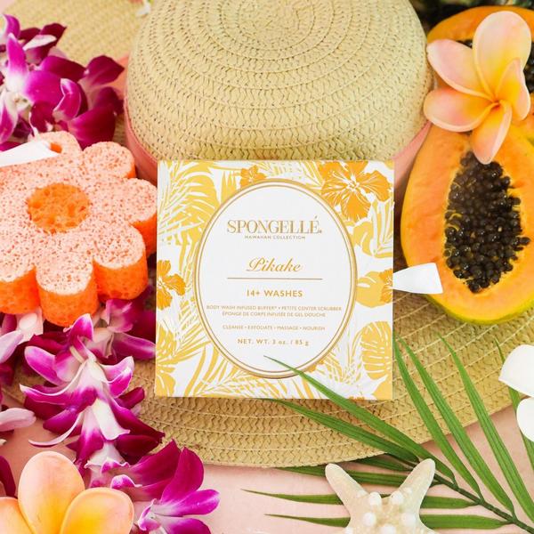 SPONGELLE Hawaiian Pikake Body Buffer | Body Wash Infused Buffer #5
