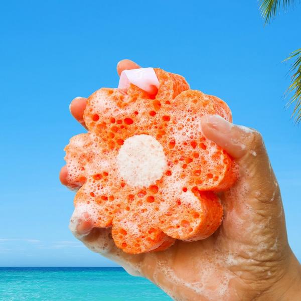 SPONGELLE Hawaiian Pikake Body Buffer | Body Wash Infused Buffer #6