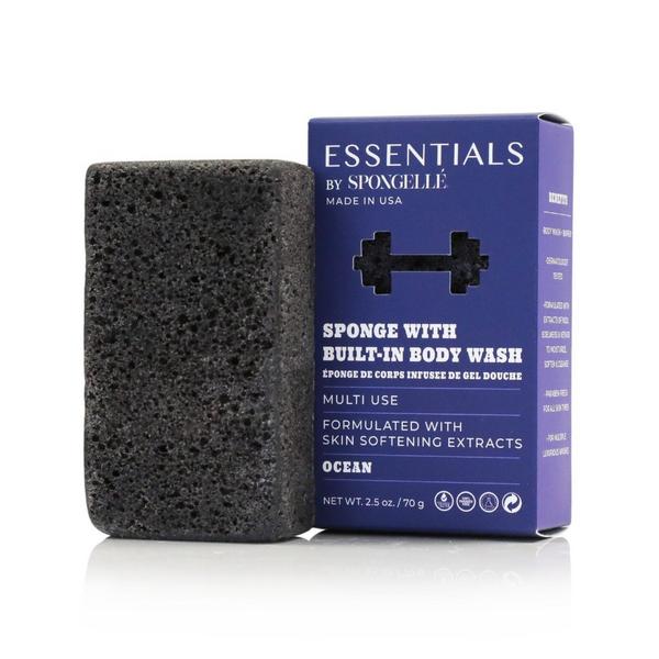 SPONGELLE Essentials by Spongelle Men's Clean Bundle - Ocean & Lemongrass #2