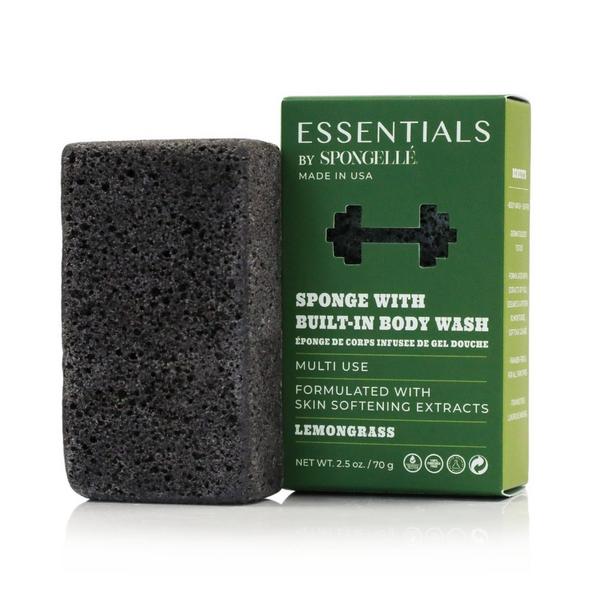 SPONGELLE Essentials by Spongelle Men's Clean Bundle - Ocean & Lemongrass #3