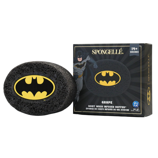 SPONGELLE DC Batman Body Wash Infused Buffer Grape #1