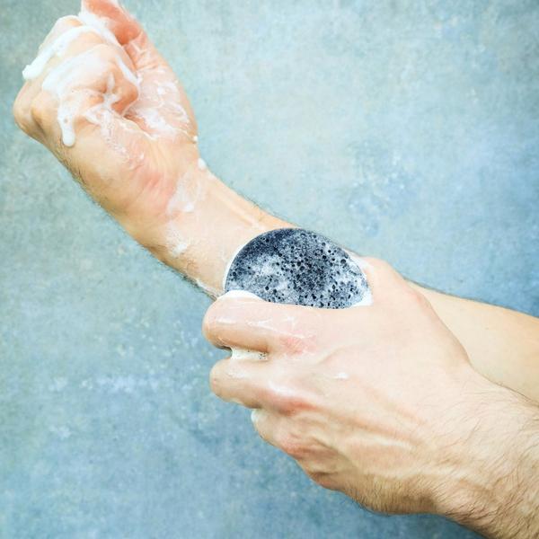 SPONGELLE DC Batman™ Grape Body Buffer | Body Wash Infused Buffer #6
