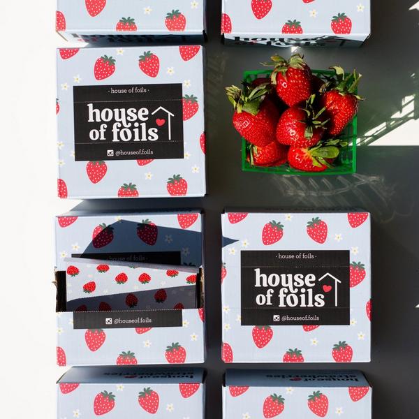 House of Foils House of Strawberries #3