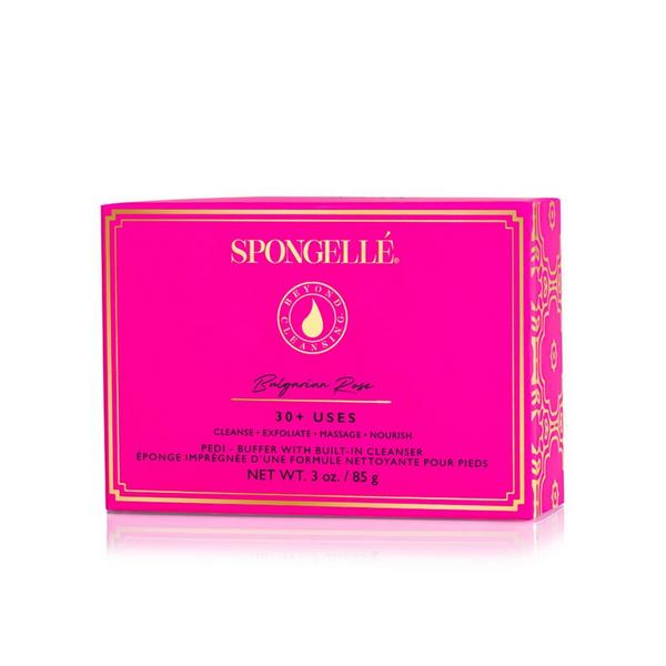 SPONGELLE Daisy Collection Pedi Buffer Bulgarian Rose #2