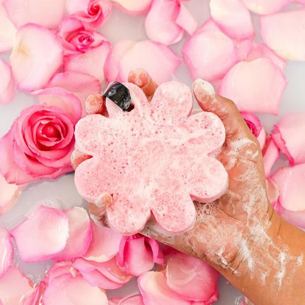 SPONGELLE Bulgarian Rose Wild Flower Body Buffer | Body Wash Infused Buffer #4