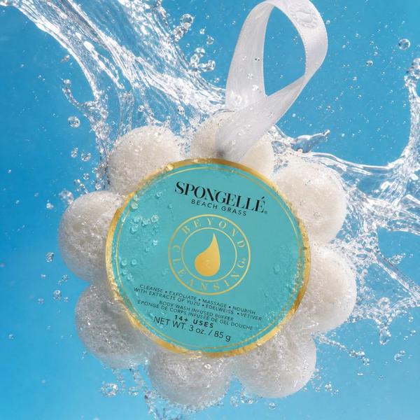 SPONGELLE Spongellé Beach Grass Wild Flower Body Buffer | Body Wash Infused Buffer #3