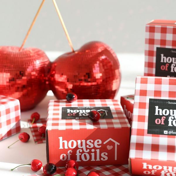 House of Foils Cherry Red #4