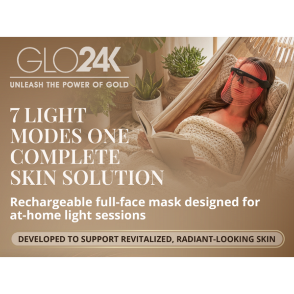 Glo24k 7 Color LED Beauty Mask #5